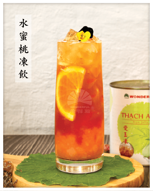 PEACH AIYU TEA