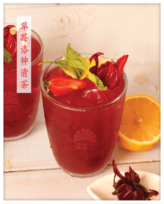 ROSELLE STRAWBERRY TEA